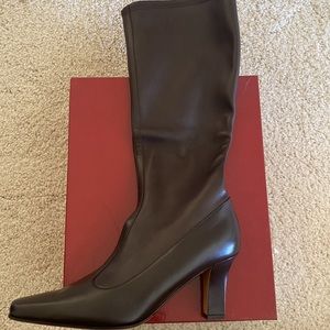 Salvatore ferragamo brown boots